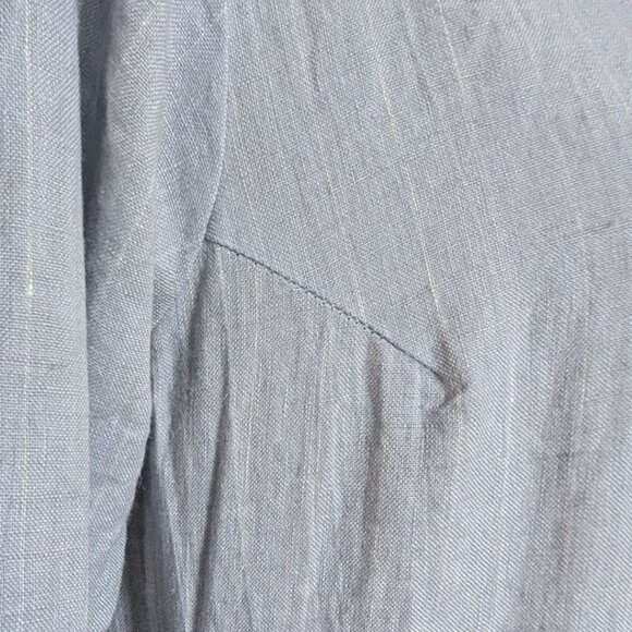 Pyne & Smith no. 14 in Academy Blue Pinstripe, size XS - Picture 5 of 9